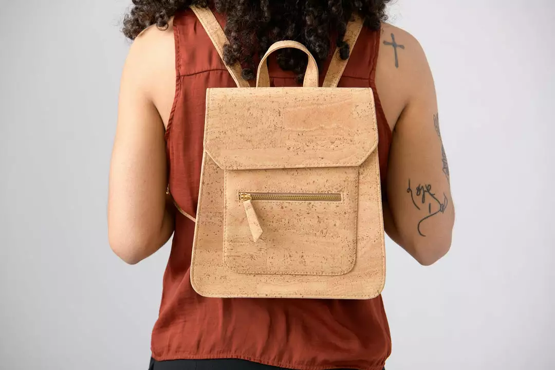 Tiradia Cork Lisbon Cork Backpack Accessories 2 Tiradia Cork Lisbon Cork Backpack Accessories