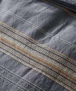 Coyuchi Home Goods Lobos Duvet Cover - Azure / Indigo 11 Coyuchi Home Goods Lobos Duvet Cover - Azure / Indigo