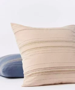 Coyuchi Home Goods Lobos Sham - Cork / Rosehip