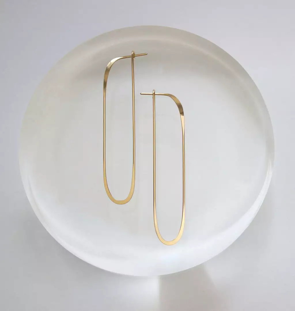 L.Greenwalt Jewelry Best Sellers Long Oval Hoop Earrings 1 L.Greenwalt Jewelry Best Sellers Long Oval Hoop Earrings