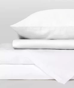 Looma Sateen Sheet Set - White 12 Looma Sateen Sheet Set - White