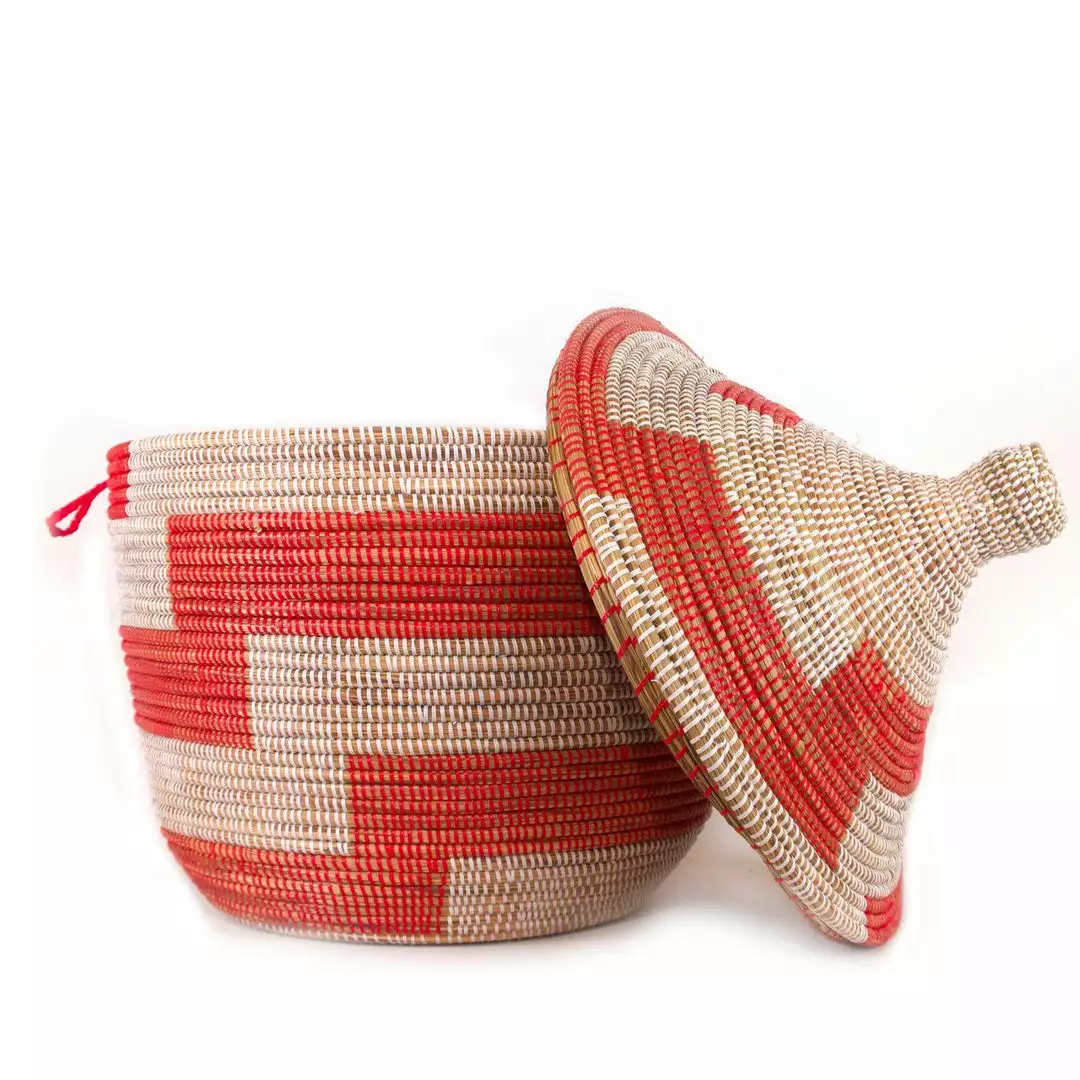 Mbare Low Patterned Hamper Basket Home Goods 2 Mbare Low Patterned Hamper Basket Home Goods