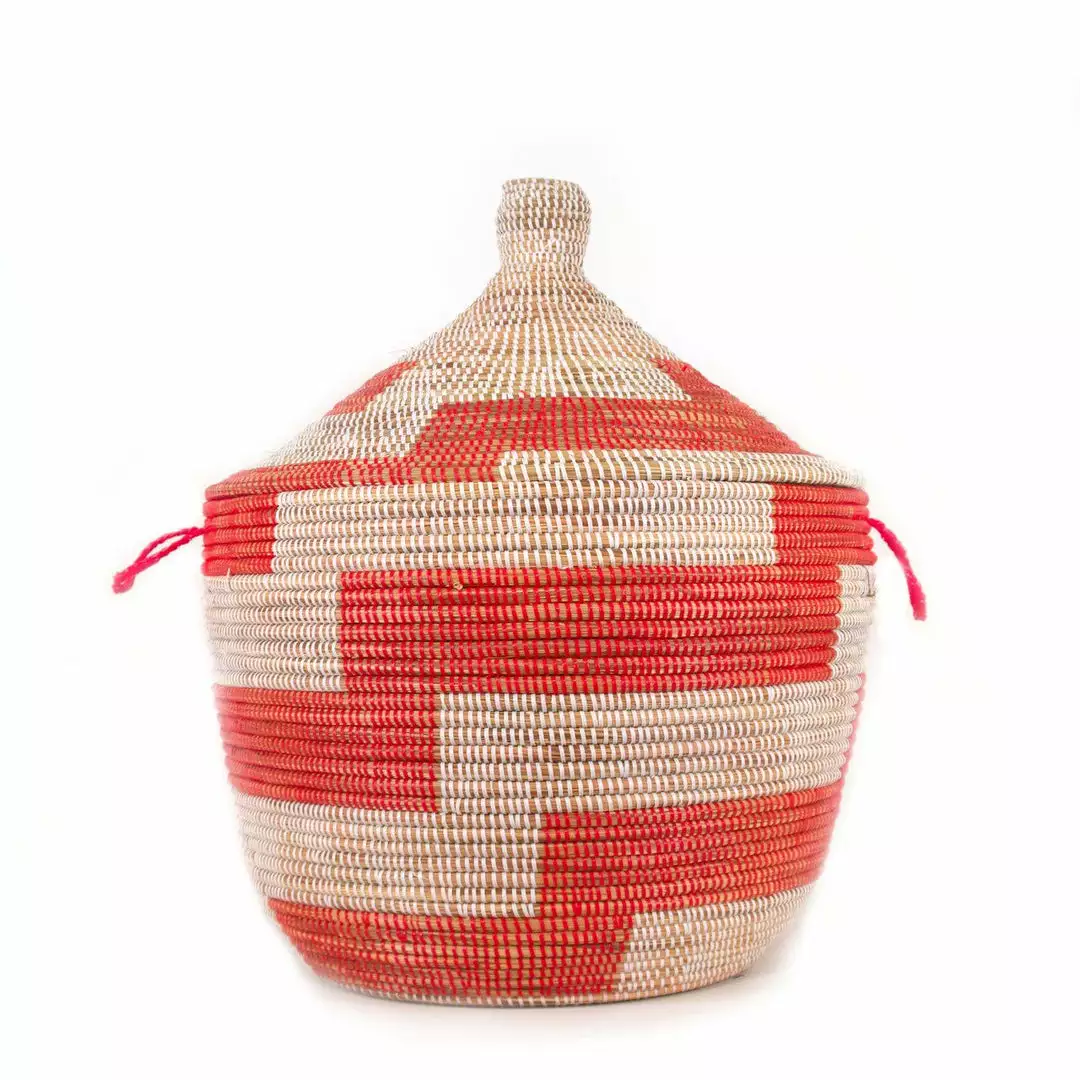 Mbare Low Patterned Hamper Basket Home Goods 5 Mbare Low Patterned Hamper Basket Home Goods