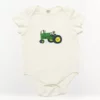 Lucky Bug Clothing Baby's Essential Bamboo Tractor Onesie