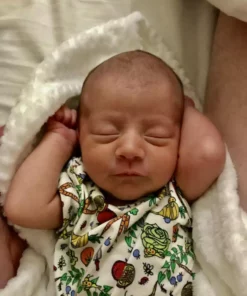 Lucky Bug Clothing Baby's Essential Bamboo Veggie Garden Onesie Kids' + Baby