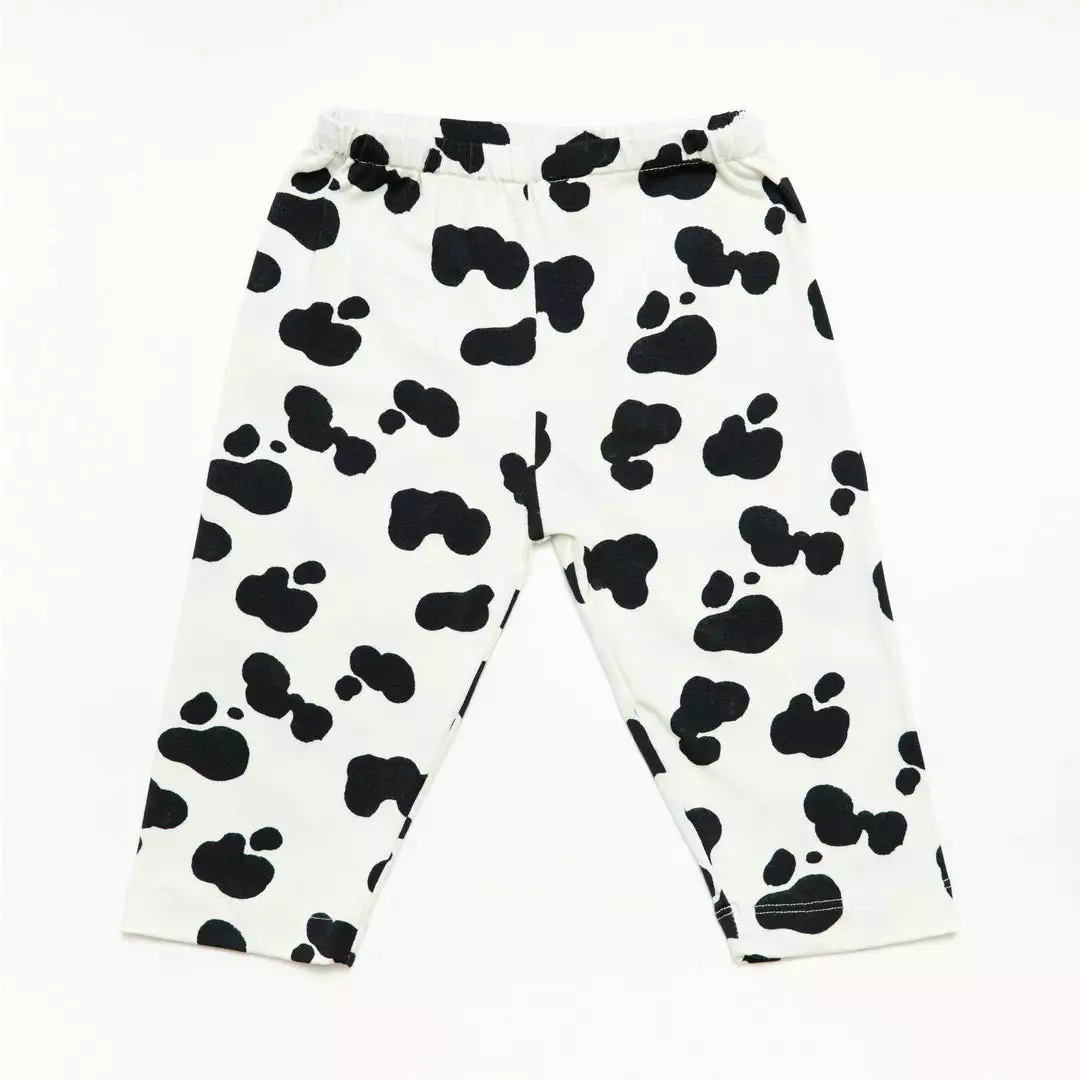 Lucky Bug Clothing Kids' + Baby Baby's Essential Bamboo Stretch Cow Play Pants 1 Lucky Bug Clothing Kids' + Baby Baby's Essential Bamboo Stretch Cow Play Pants