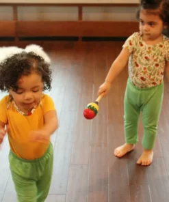 Lucky Bug Clothing Baby's Essential Bamboo Stretch Lily-Pad Leggings Kids' + Baby