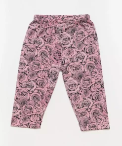 Lucky Bug Clothing Kids' + Baby Baby's Essential Bamboo Stretch Rose Play Pants