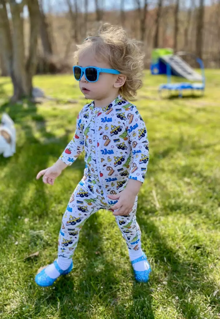 Lucky Bug Clothing Best Sellers Baby's Everyday Bamboo Long Sleeve Playsuit 3 Lucky Bug Clothing Best Sellers Baby's Everyday Bamboo Long Sleeve Playsuit