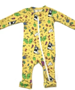 Lucky Bug Clothing Best Sellers Baby's Everyday Bamboo Long Sleeve Playsuit