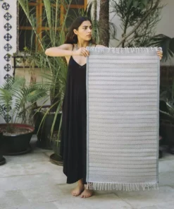 Ma Wovens Hemp Grounding Rug