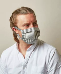 Made Trade Recycled Hemp And Organic Cotton Reusable Face Mask