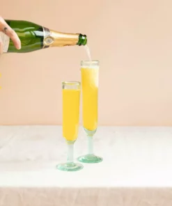 Magda Made Best Sellers Recycled Glass Champagne Flutes