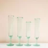 Magda Made Best Sellers Recycled Glass Champagne Flutes