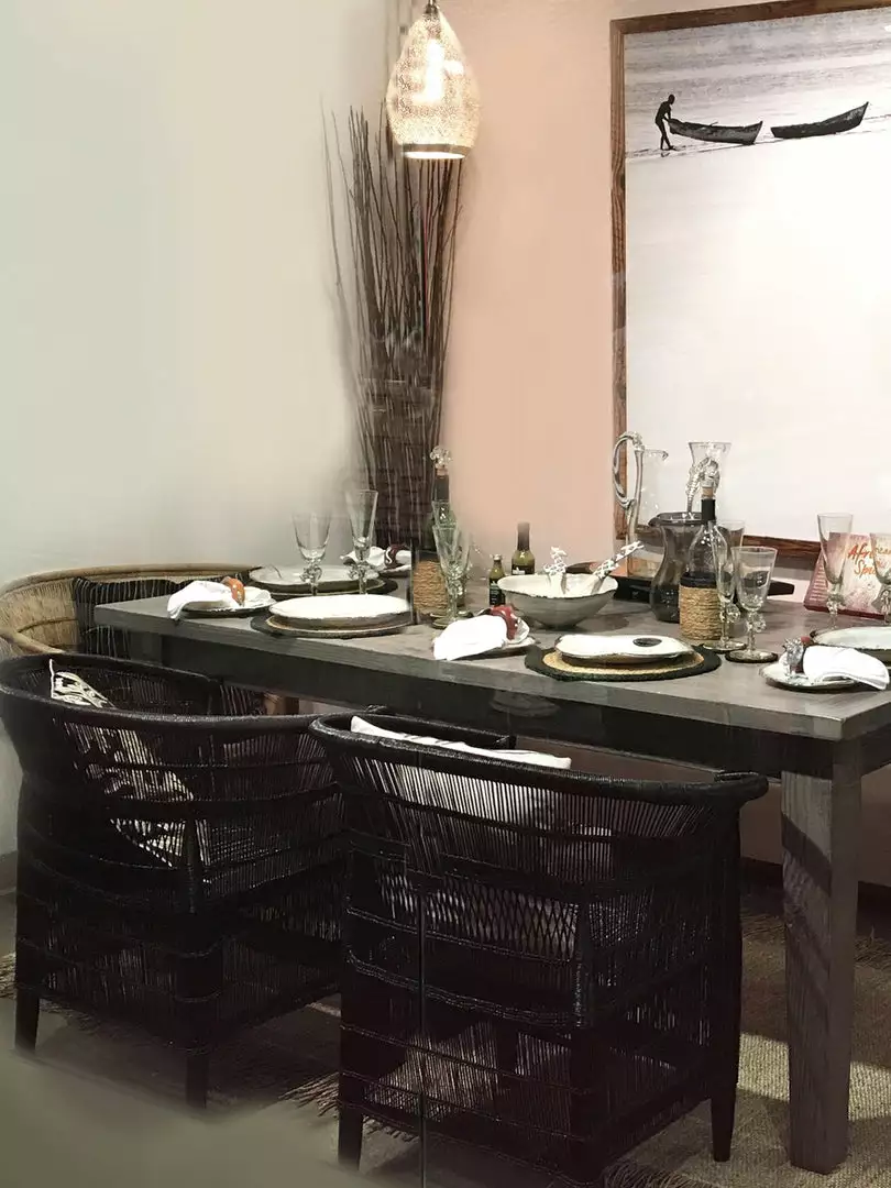 Mbare Furniture Malawi Cane Chair - Black 2 Mbare Furniture Malawi Cane Chair - Black