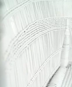 Mbare Malawi Cane Loveseat - White 7 Mbare Malawi Cane Loveseat - White