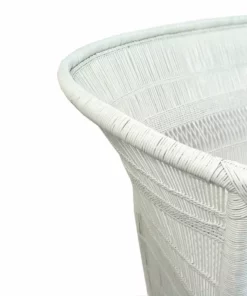 Mbare Malawi Cane Loveseat - White