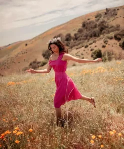 Valani Malina Tencel Top - Lilac Rose Clothing