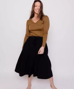 Mata Traders Special Occasion Marla Tiered Skirt