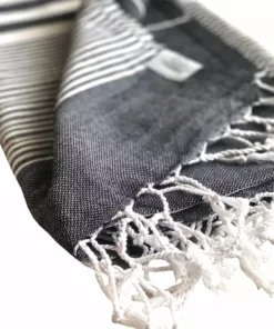 Hilana: Upcycled Cotton Home Goods Martinica Upcycled Turkish Towel