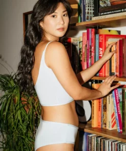 Mary Young Moana Bamboo Hip Bikini Underwear - Sky Blue Underwear + Bras 6 Mary Young Moana Bamboo Hip Bikini Underwear - Sky Blue Underwear + Bras