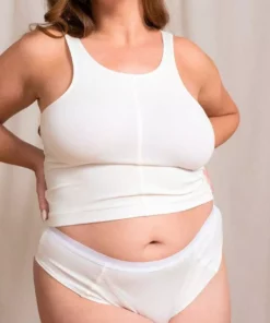 Mary Young Underwear + Bras Ryder Bamboo Brief Underwear - Cream 5 Mary Young Underwear + Bras Ryder Bamboo Brief Underwear - Cream