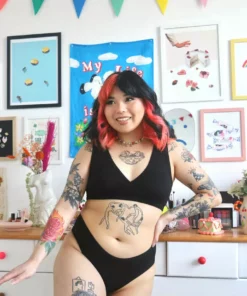 Mary Young Underwear + Bras Sora Bamboo Bra - Black