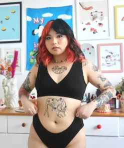 Mary Young Underwear + Bras Sora Bamboo Bra - Black