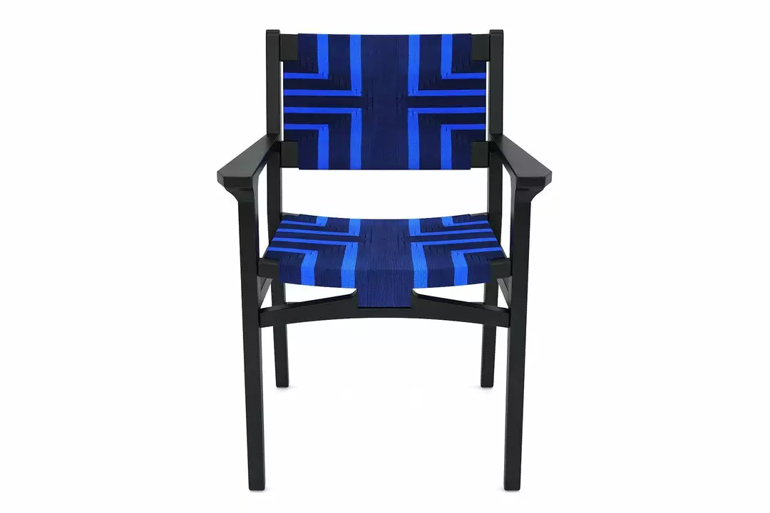 Masaya & Co. Chontales Arm Chair - Midnight Blue Pattern 10 Masaya & Co. Chontales Arm Chair - Midnight Blue Pattern