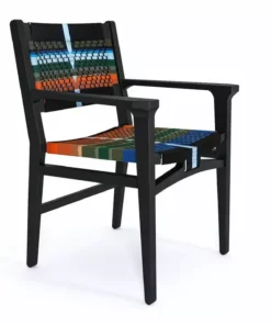 Masaya & Co. Chontales Arm Chair - Mot Mot Pattern