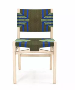 Masaya & Co. Chontales Dining Chair - Emerald Coast Pattern