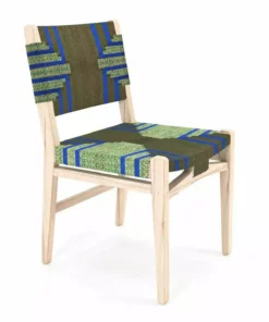 Masaya & Co. Chontales Dining Chair - Emerald Coast Pattern