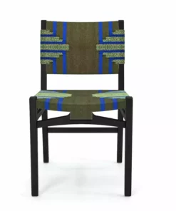 Masaya & Co. Chontales Dining Chair - Emerald Coast Pattern