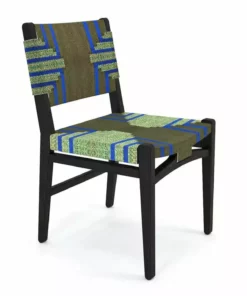 Masaya & Co. Chontales Dining Chair - Emerald Coast Pattern