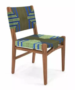 Masaya & Co. Chontales Dining Chair - Emerald Coast Pattern