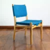 Masaya & Co. Chontales Dining Chair - Solid Azulina