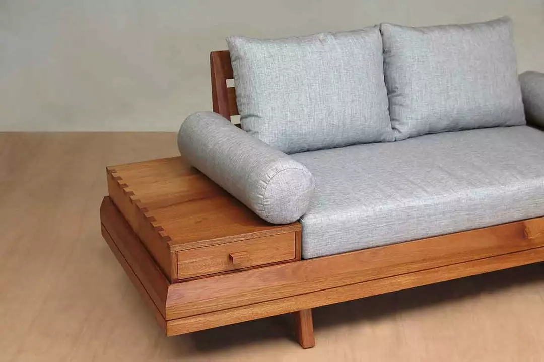 Masaya & Co. Floating Love Seat - Silver 7 Masaya & Co. Floating Love Seat - Silver