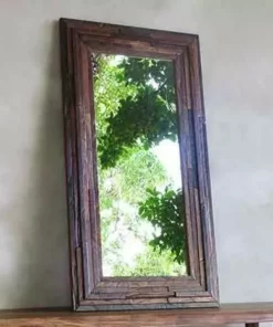 Masaya & Co. Geo Hall Mirror Handcrafted