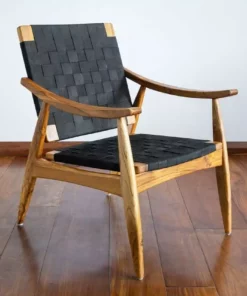 Masaya & Co. Izapa Leather Arm Chair