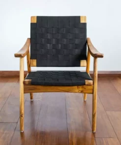 Masaya & Co. Izapa Leather Arm Chair