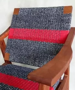 Masaya & Co. Izapa Arm Chair - Granito Red Stripe Manila
