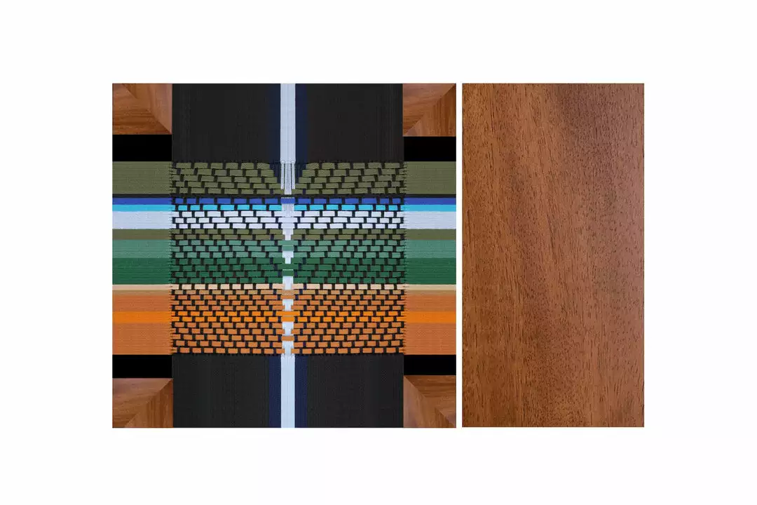 Masaya & Co. Masaya Manila Ottoman - Mot Mot Pattern 6 Masaya & Co. Masaya Manila Ottoman - Mot Mot Pattern