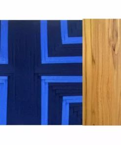 Masaya & Co. Monimbo Dining Chair - Midnight Blue Pattern Furniture