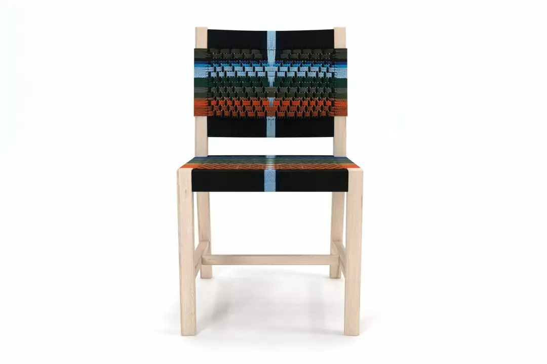 Masaya & Co. Monimbo Dining Chair - Mot Mot Pattern 9 Masaya & Co. Monimbo Dining Chair - Mot Mot Pattern