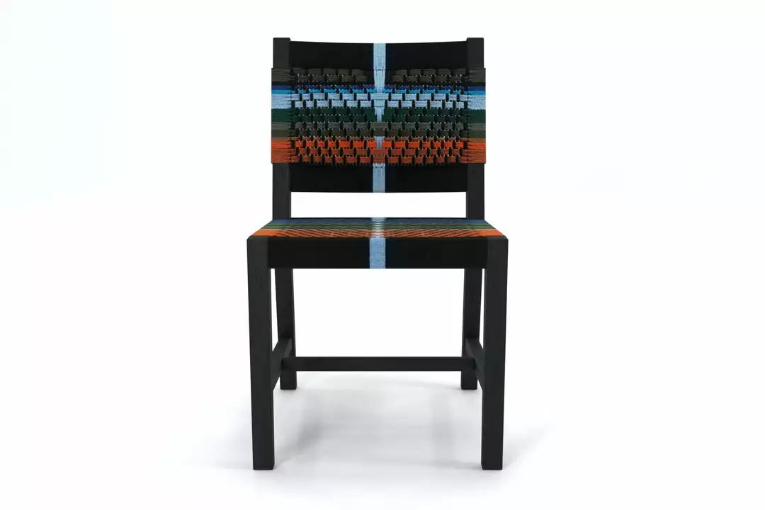 Masaya & Co. Monimbo Dining Chair - Mot Mot Pattern 6 Masaya & Co. Monimbo Dining Chair - Mot Mot Pattern