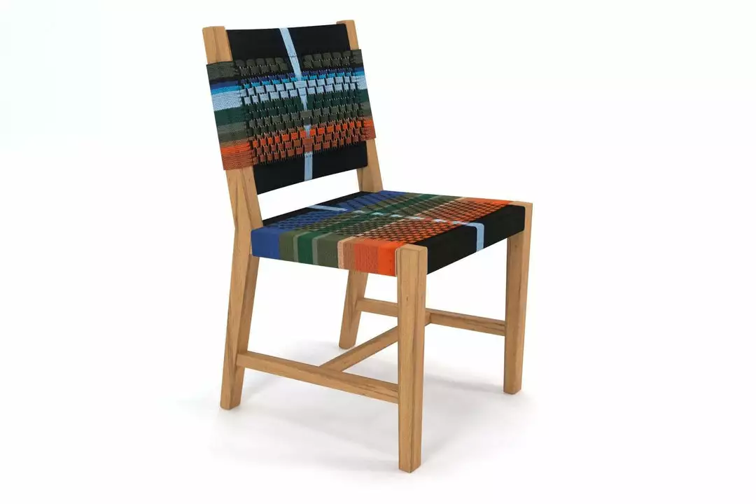 Masaya & Co. Monimbo Dining Chair - Mot Mot Pattern 13 Masaya & Co. Monimbo Dining Chair - Mot Mot Pattern
