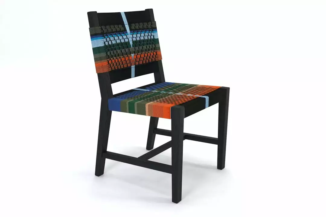 Masaya & Co. Monimbo Dining Chair - Mot Mot Pattern 11 Masaya & Co. Monimbo Dining Chair - Mot Mot Pattern