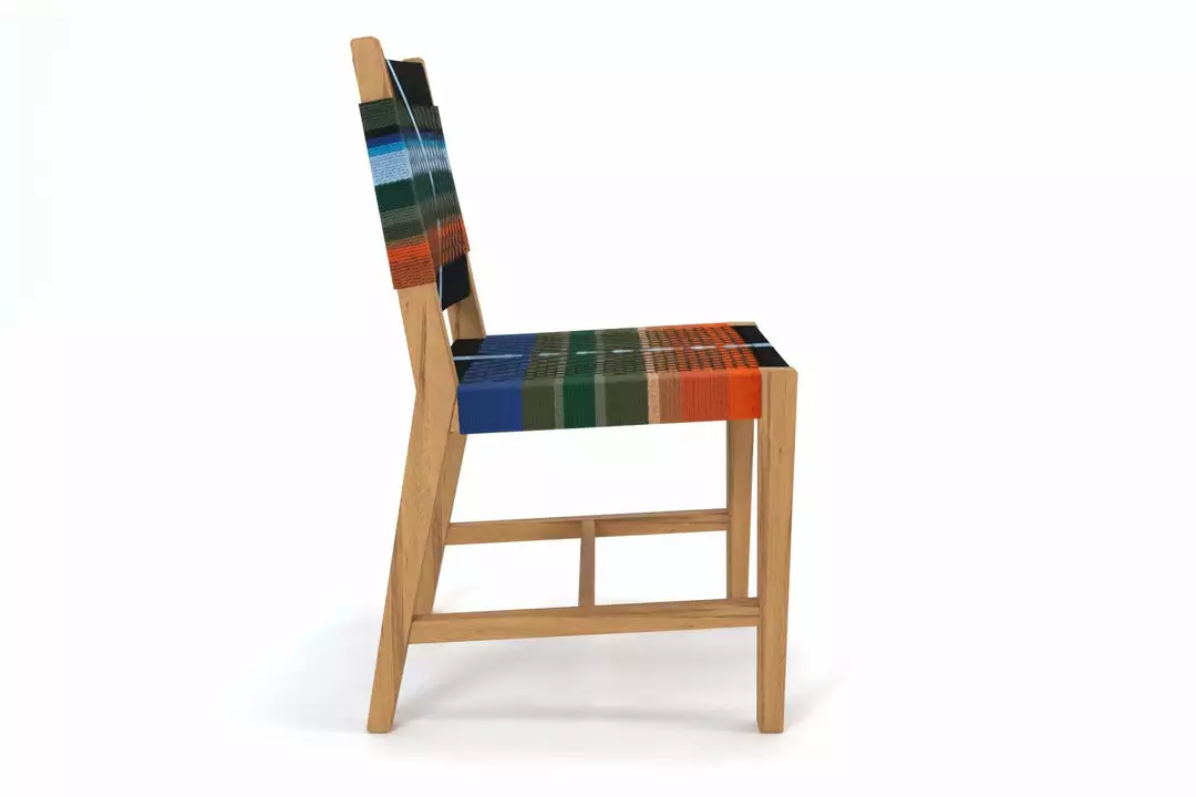 Masaya & Co. Monimbo Dining Chair - Mot Mot Pattern 3 Masaya & Co. Monimbo Dining Chair - Mot Mot Pattern
