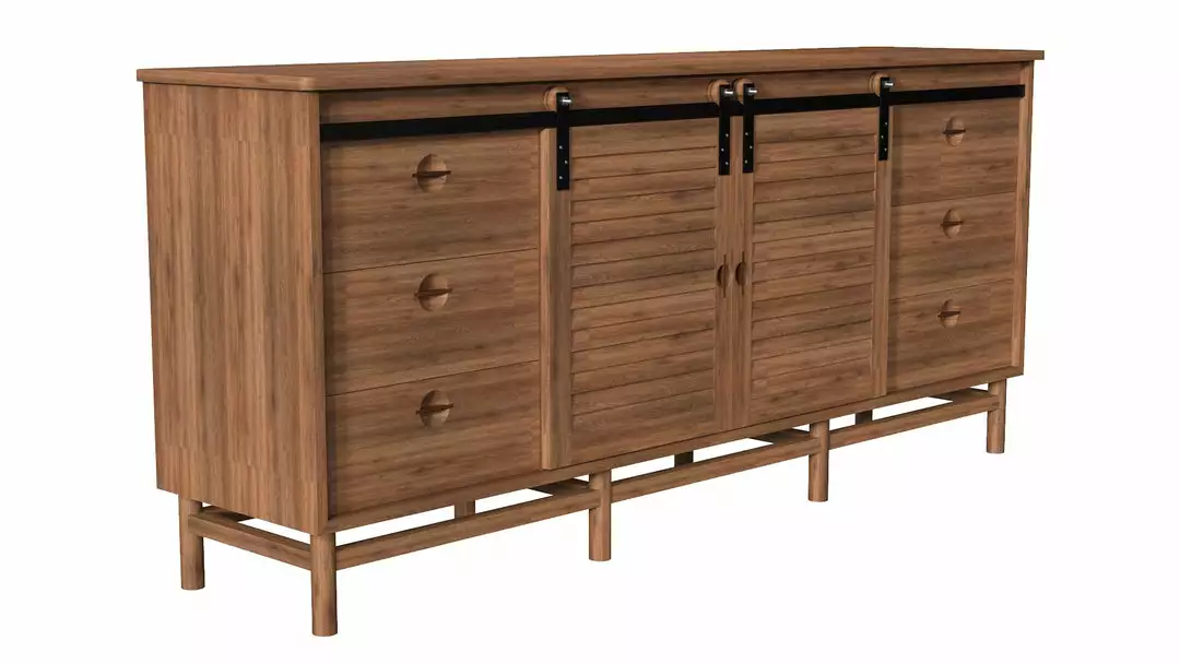 Masaya & Co. Furniture Roble Console 6 Masaya & Co. Furniture Roble Console