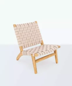 Masaya & Co. Furniture Masaya Leather Lounge Chair
